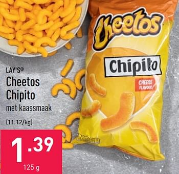 Promotions Cheetos chipito - Lay's - Valide de 24/06/2022 à 01/07/2022 chez Aldi