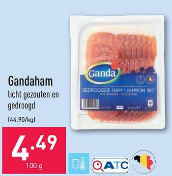 Promoties Gandaham - Ganda - Geldig van 24/06/2022 tot 01/07/2022 bij Aldi