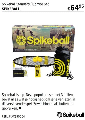 Promoties Spikeball standard - combo set spikeball - Spikeball - Geldig van 15/06/2022 tot 12/07/2022 bij A.S.Adventure