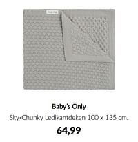 Baby’s only sky-chunky ledikantdeken-Baby