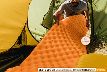 Promotions Sea to summit ultralight insulated regular - Sea to Summit - Valide de 15/06/2022 à 12/07/2022 chez A.S.Adventure