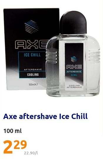 Promoties Axe aftershave ice chill - Axe - Geldig van 15/06/2022 tot 21/06/2022 bij Action