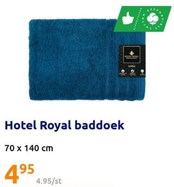 Promoties Hotel royal baddoek - Hotel Royal - Geldig van 15/06/2022 tot 21/06/2022 bij Action