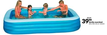 Promoties Familie zwembad - Intex - Geldig van 13/06/2022 tot 11/07/2022 bij yess!