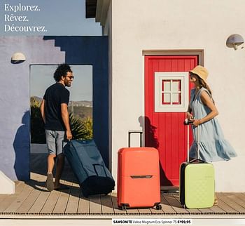 Promotions Samsonite valise magnum eco spinner - Samsonite - Valide de 15/06/2022 à 12/07/2022 chez A.S.Adventure