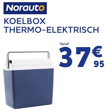 Promoties Norauto koelbox thermo-elektrisch - Norauto - Geldig van 15/06/2022 tot 16/08/2022 bij Auto 5