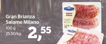 Promoties Gran brianza salame milano - Gran Brianza - Geldig van 16/06/2022 tot 29/06/2022 bij Spar
