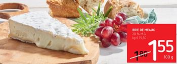 Promotions Brie de meaux - Brie de Meaux - Valide de 16/06/2022 à 29/06/2022 chez Spar (Colruytgroup)
