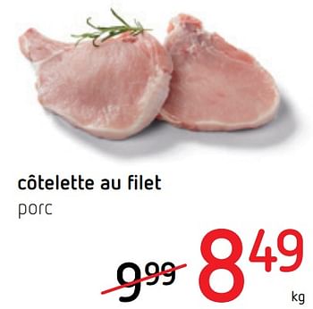 Promotions Côtelette au filet porc - Produit Maison - Spar Retail - Valide de 16/06/2022 à 29/06/2022 chez Spar (Colruytgroup)