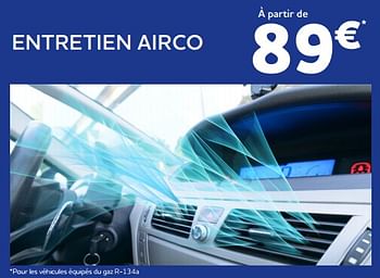 Promotions Entretien airco - Produit maison - Auto 5  - Valide de 15/06/2022 à 16/08/2022 chez Auto 5
