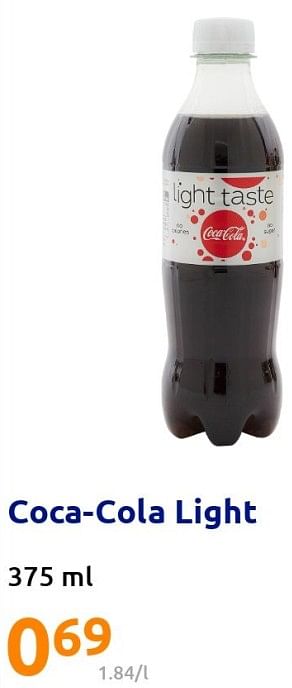 Promotions Coca-cola light - Coca Cola - Valide de 15/06/2022 à 21/06/2022 chez Action