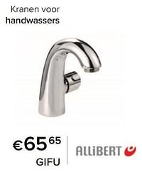 Kranen voor handwassers gifu-Allibert