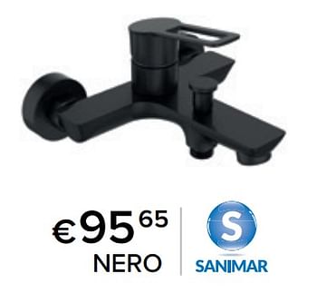 Promotions Mitigeurs et robinets thermostatiques pour baignoire nero - Sanimar - Valide de 01/06/2022 à 31/08/2022 chez Euro Shop