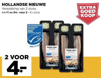 Promoties Hollandse nieuwe - Huismerk - Jumbo - Geldig van 22/06/2022 tot 28/06/2022 bij Jumbo
