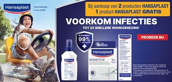 Promoties Hansaplast 1 product hansaplast gratis - Hansaplast - Geldig van 17/06/2022 tot 22/07/2022 bij Supra Bazar