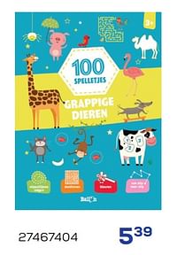 100 spelletjes grappige dieren-Huismerk - Supra Bazar