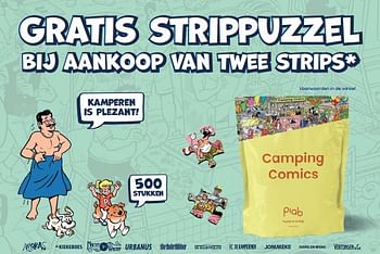 Promoties Gratis strippuzzel bij aankoop van twee strips - Huismerk - Supra Bazar - Geldig van 17/06/2022 tot 22/07/2022 bij Supra Bazar