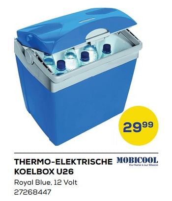 Promoties Thermo-elektrische koelbox u26 - Mobicool - Geldig van 17/06/2022 tot 22/07/2022 bij Supra Bazar