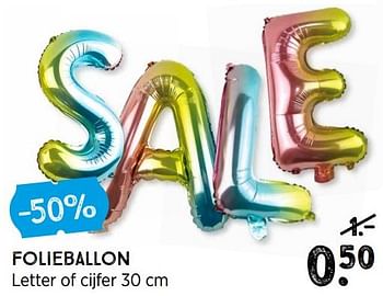 Promoties Folieballon - Huismerk - Xenos - Geldig van 01/07/2022 tot 10/07/2022 bij Xenos