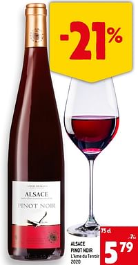 Alsace pinot noir l’ame du terroir 2020-Rode wijnen