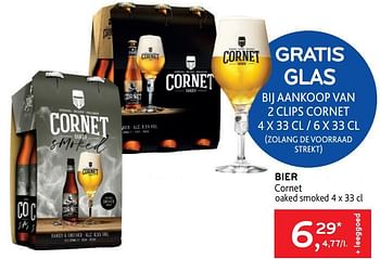 Promoties Bier cornet oaked smoked - Cornet  - Geldig van 29/06/2022 tot 12/07/2022 bij Alvo