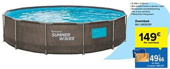 Promoties Zwembad - Huismerk - Carrefour  - Geldig van 22/06/2022 tot 04/07/2022 bij Carrefour