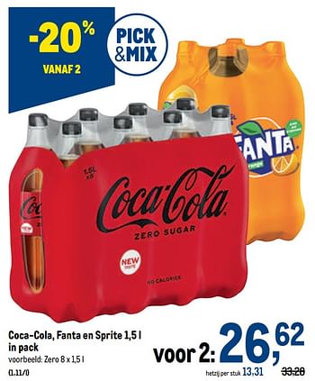 Promotions Coca-cola zero - Coca Cola - Valide de 29/06/2022 à 12/07/2022 chez Makro