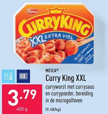 Promoties Curry king xxl - Meica - Geldig van 01/07/2022 tot 08/07/2022 bij Aldi