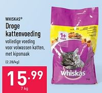 Droge kattenvoeding-Whiskas