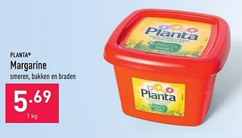 Promoties Margarine - Planta - Geldig van 29/06/2022 tot 08/07/2022 bij Aldi