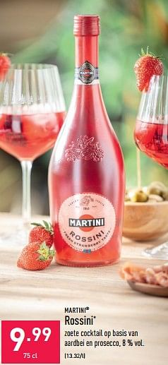 Promotions Martini Rossini - Martini - Valide de 01/07/2022 à 08/07/2022 chez Aldi