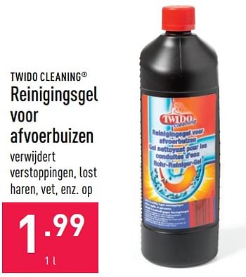 Promoties Reinigingsgel voor afvoerbuizen - Twido - Geldig van 01/07/2022 tot 08/07/2022 bij Aldi