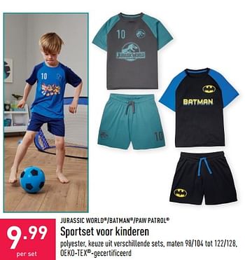 Promoties Sportset voor kinderen - Huismerk - Aldi - Geldig van 29/06/2022 tot 08/07/2022 bij Aldi