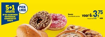 Promoties Donuts - Huismerk - Makro - Geldig van 29/06/2022 tot 12/07/2022 bij Makro