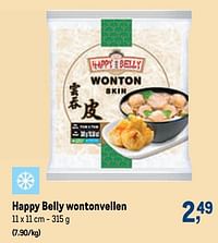 Happy belly wontonvellen-Huismerk - Makro