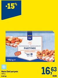 Metro chef partymix-Huismerk - Makro