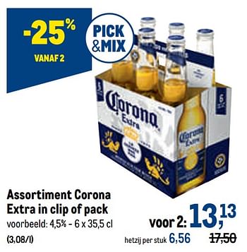 Promoties Corona extra - Corona - Geldig van 29/06/2022 tot 12/07/2022 bij Makro