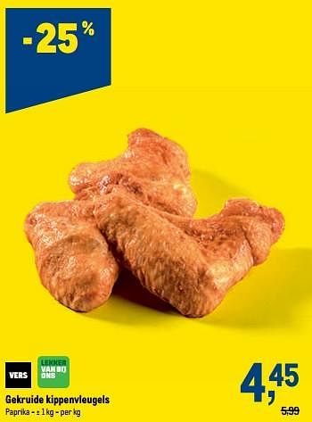 Promoties Gekruide kippenvleugels - Huismerk - Makro - Geldig van 29/06/2022 tot 12/07/2022 bij Makro
