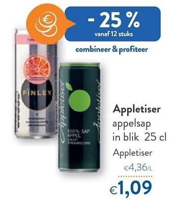 Promoties Appletiser appelsap - Appletiser - Geldig van 29/06/2022 tot 12/07/2022 bij OKay