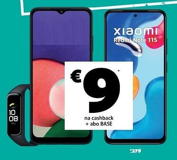 Promoties Xiaomi redmi note 11s - Xiaomi - Geldig van 22/06/2022 tot 05/07/2022 bij Base