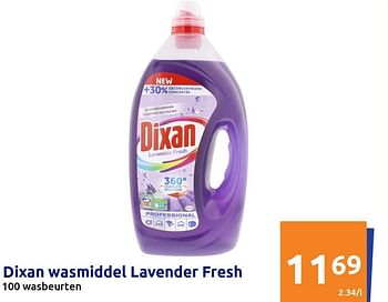 Promoties Dixan wasmiddel lavender fresh - Dixan - Geldig van 22/06/2022 tot 28/06/2022 bij Action