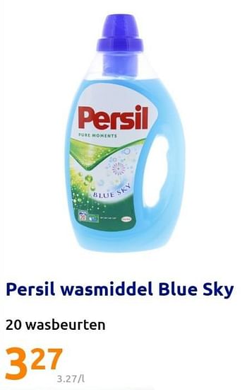 Promoties Persil wasmiddel blue sky - Persil - Geldig van 22/06/2022 tot 28/06/2022 bij Action