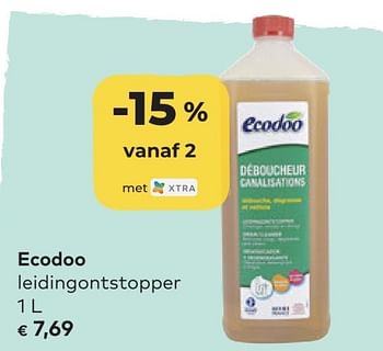 Promoties Ecodoo leidingontstopper - Ecodoo - Geldig van 22/06/2022 tot 16/08/2022 bij Bioplanet