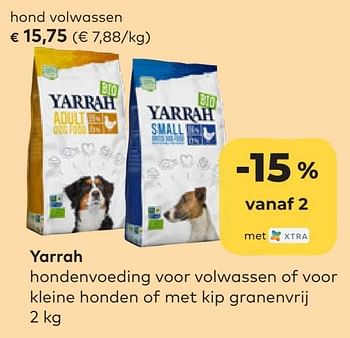 Promoties Yarrah hond volwassen - Yarrah - Geldig van 22/06/2022 tot 16/08/2022 bij Bioplanet