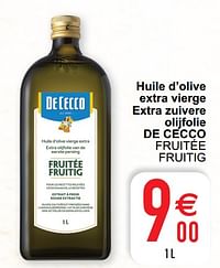 Huile d’olive extra vierge extra zuivere olijfolie de cecco fruitée fruitig-De Cecco