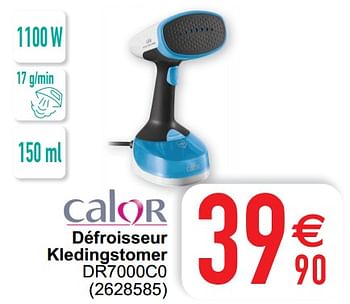 Promoties Calor défroisseur kledingstomer dr7000c0 - Calor - Geldig van 26/06/2022 tot 11/07/2022 bij Cora