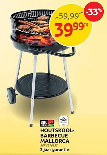 Promoties Houtskoolbarbecue mallorca - BBQ & Friends  - Geldig van 29/06/2022 tot 11/07/2022 bij Brico