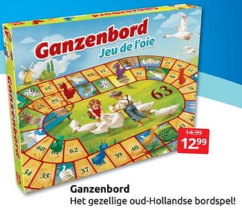 Promotions Ganzenbord - Produit Maison - Boekenvoordeel - Valide de 24/06/2022 à 04/09/2022 chez BoekenVoordeel