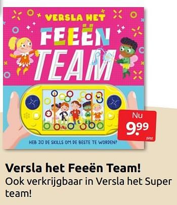 Promoties Versla het feeën team! - Huismerk - Boekenvoordeel - Geldig van 24/06/2022 tot 04/09/2022 bij BoekenVoordeel