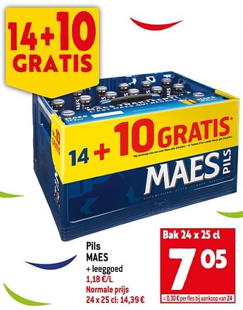 Promoties Pils maes - Maes - Geldig van 29/06/2022 tot 05/07/2022 bij Match
